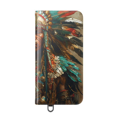 Feathered Sentinel - Samsung S25+ Case - Wallet