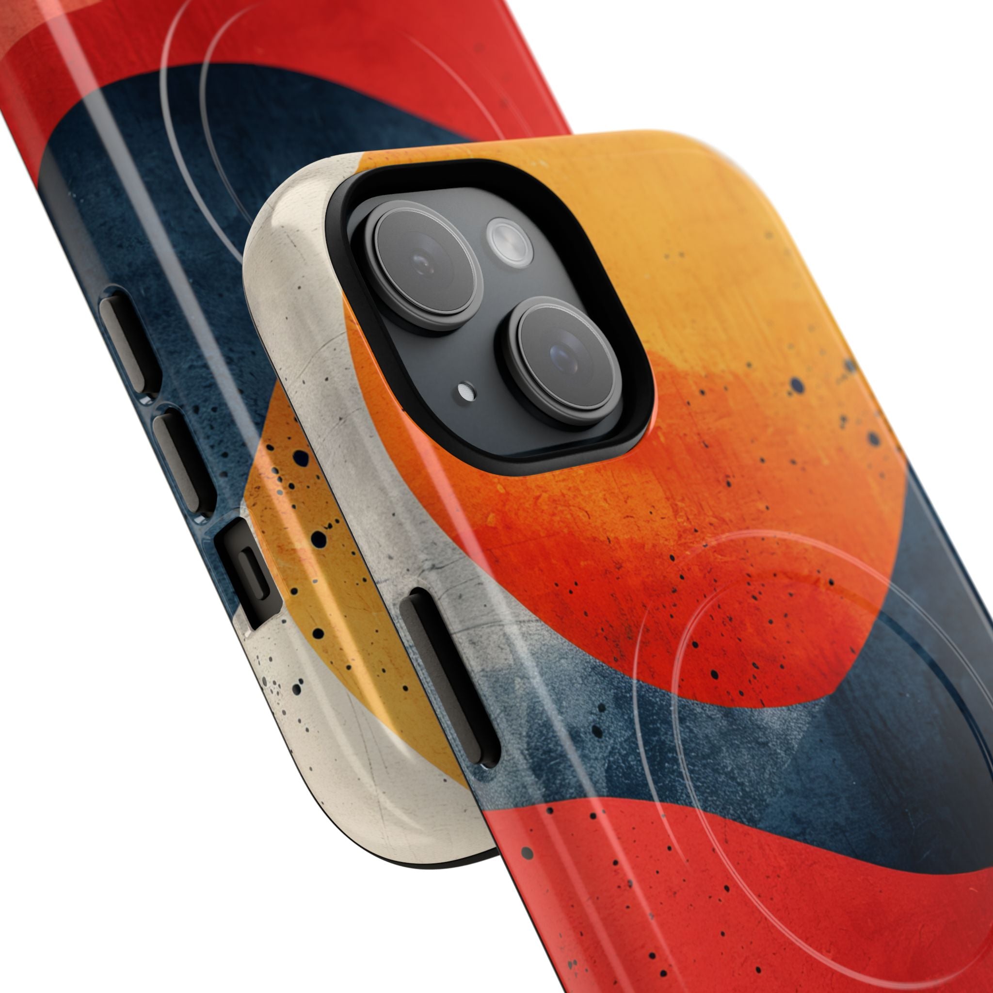 Sunburst Waves - Tough + MagSafe® iPhone 15 Phone Case