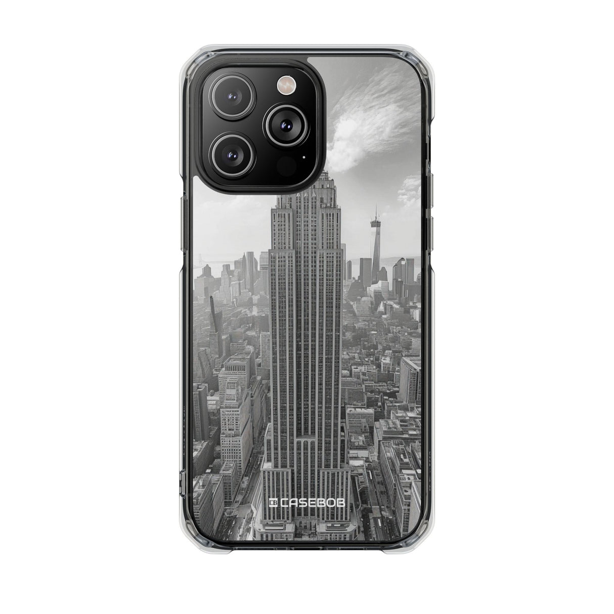 Urban Monoliths - Phone Case for iPhone (Clear Impact - Magnetic)