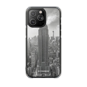 Urban Monoliths – Handyhülle für iPhone (Clear Impact – Magnetisch) 