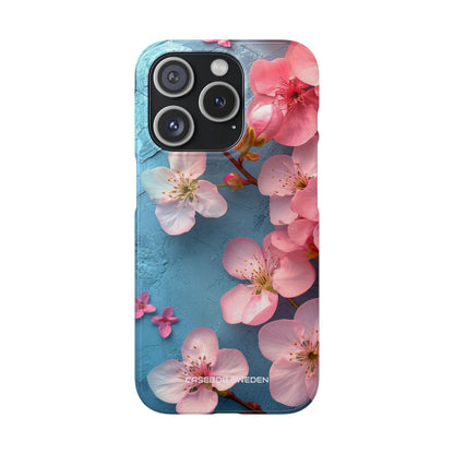 Blossom Serenity Case - Slim iPhone 15 Phone Case