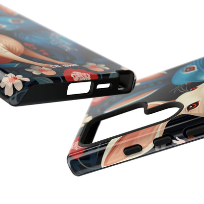 Rabbits Embrace Blossoms - Samsung Case