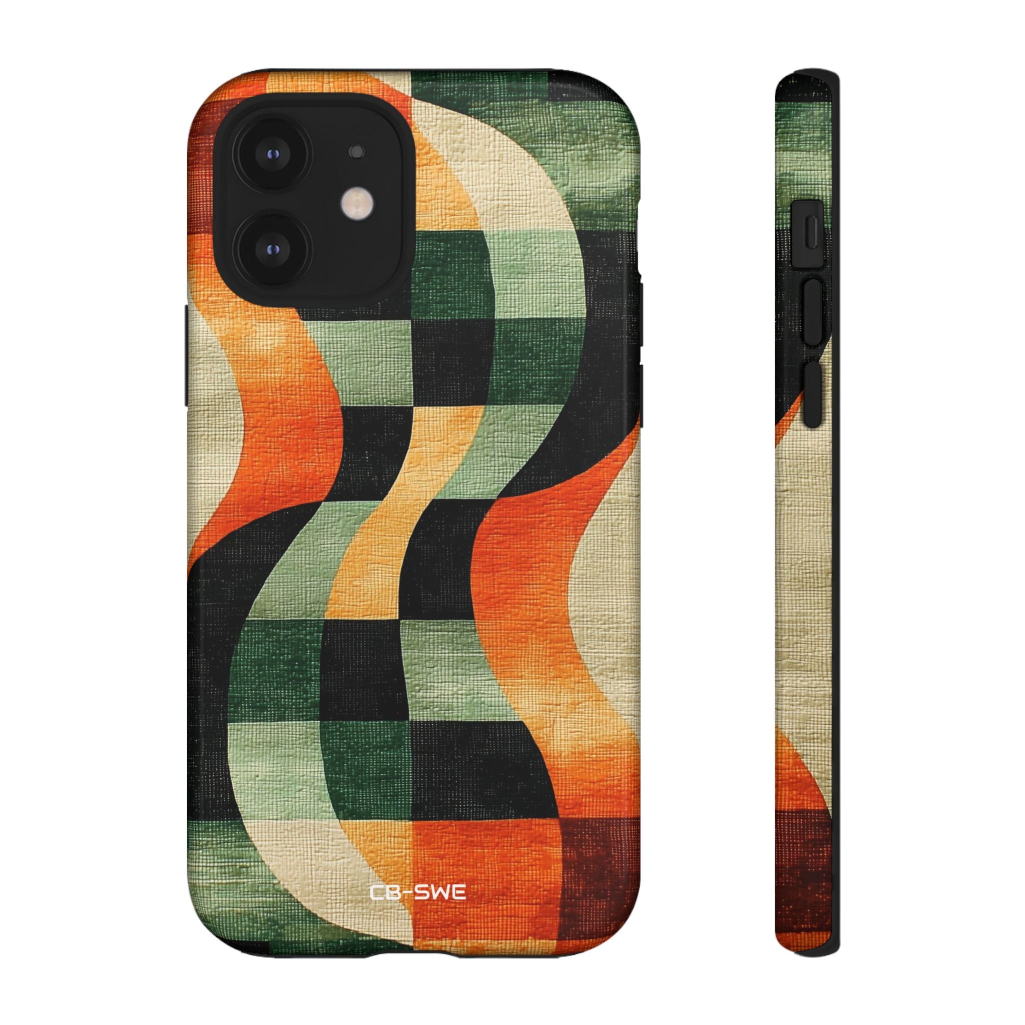 Curves Embrace Rhythm - iPhone Case
