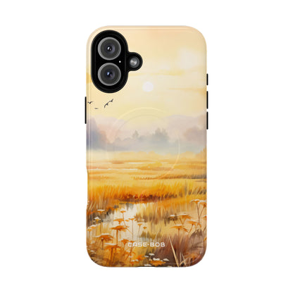 Glowing Sunrise iPhone 16 Plus Case - Tough+