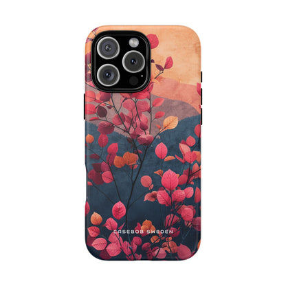 Vibrant Floral Harmony iPhone 16 - Tough Phone Case