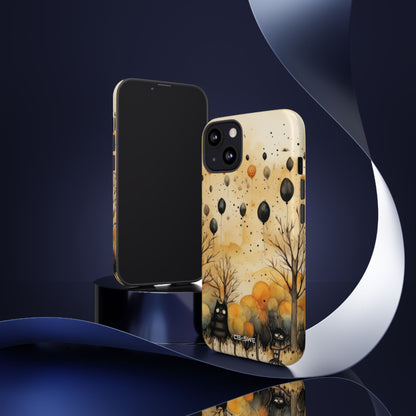 Balloons Drift Skyward - iPhone Case