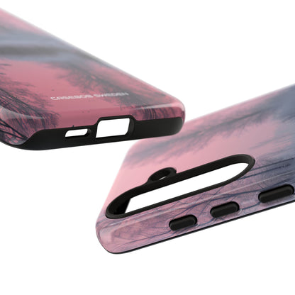 Pink Serenity Case - Tough Samsung S24 Phone Case