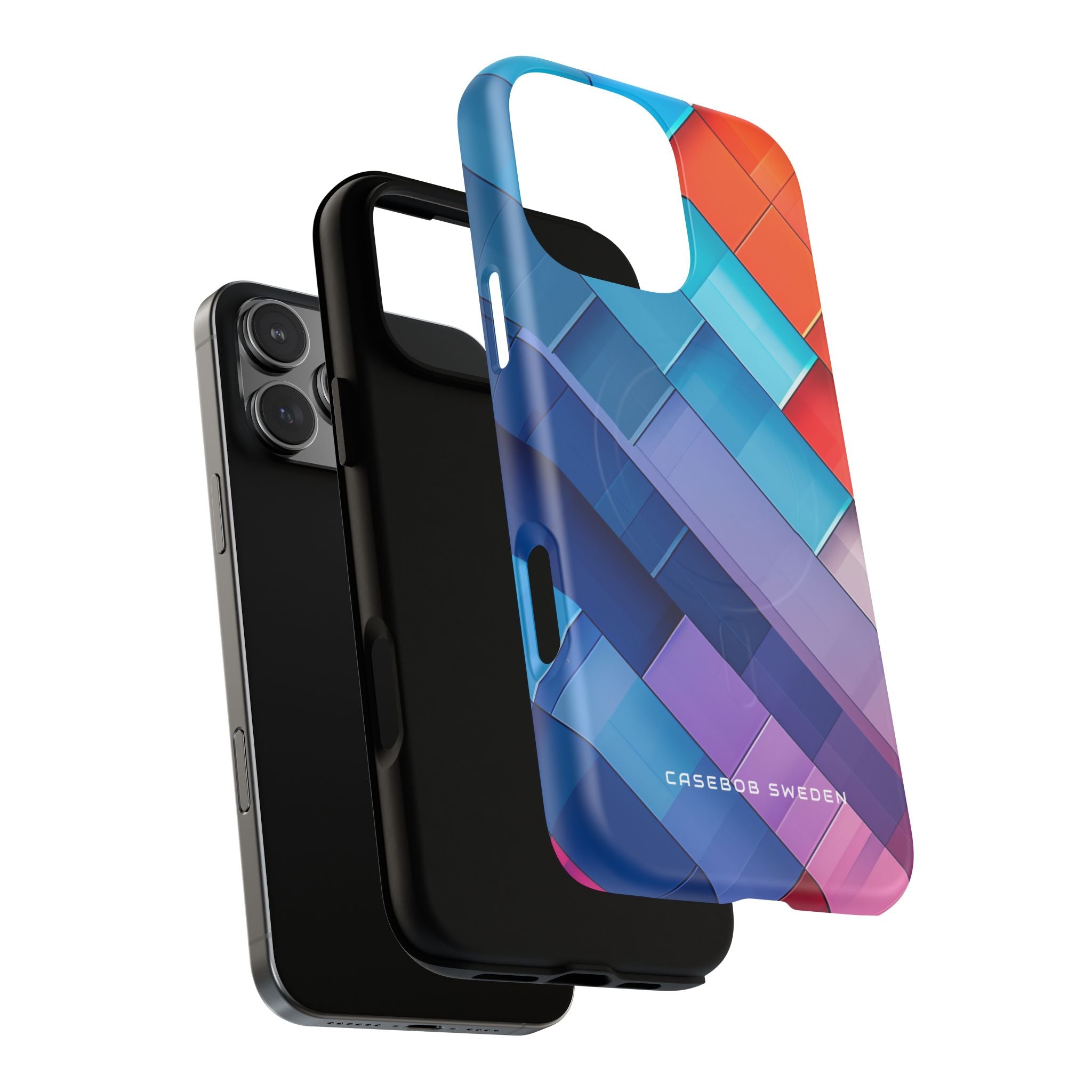 Vibrant GeoFlow iPhone 16  Tough+ Phone Case