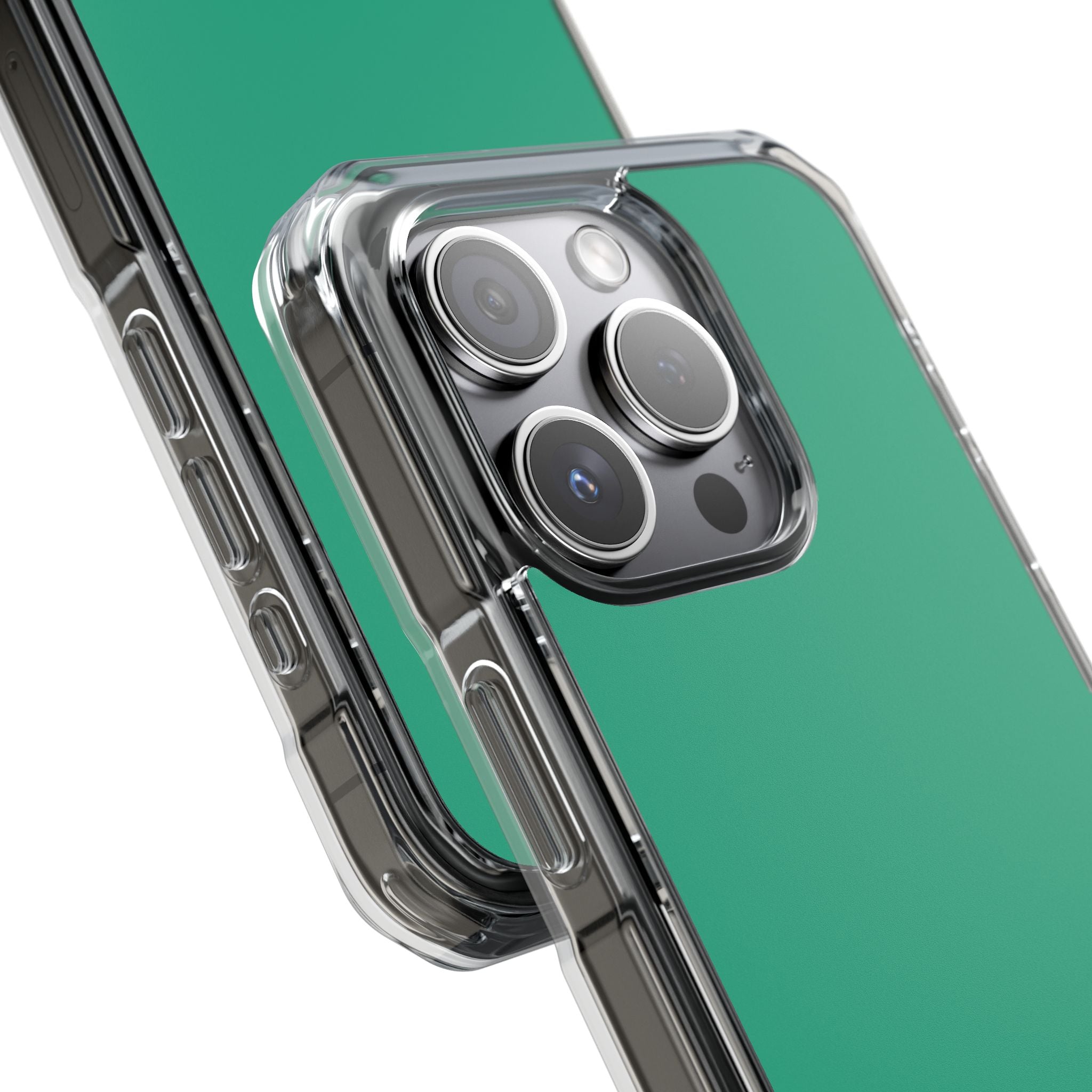 Jungle Green - Clear Impact Case for iPhone