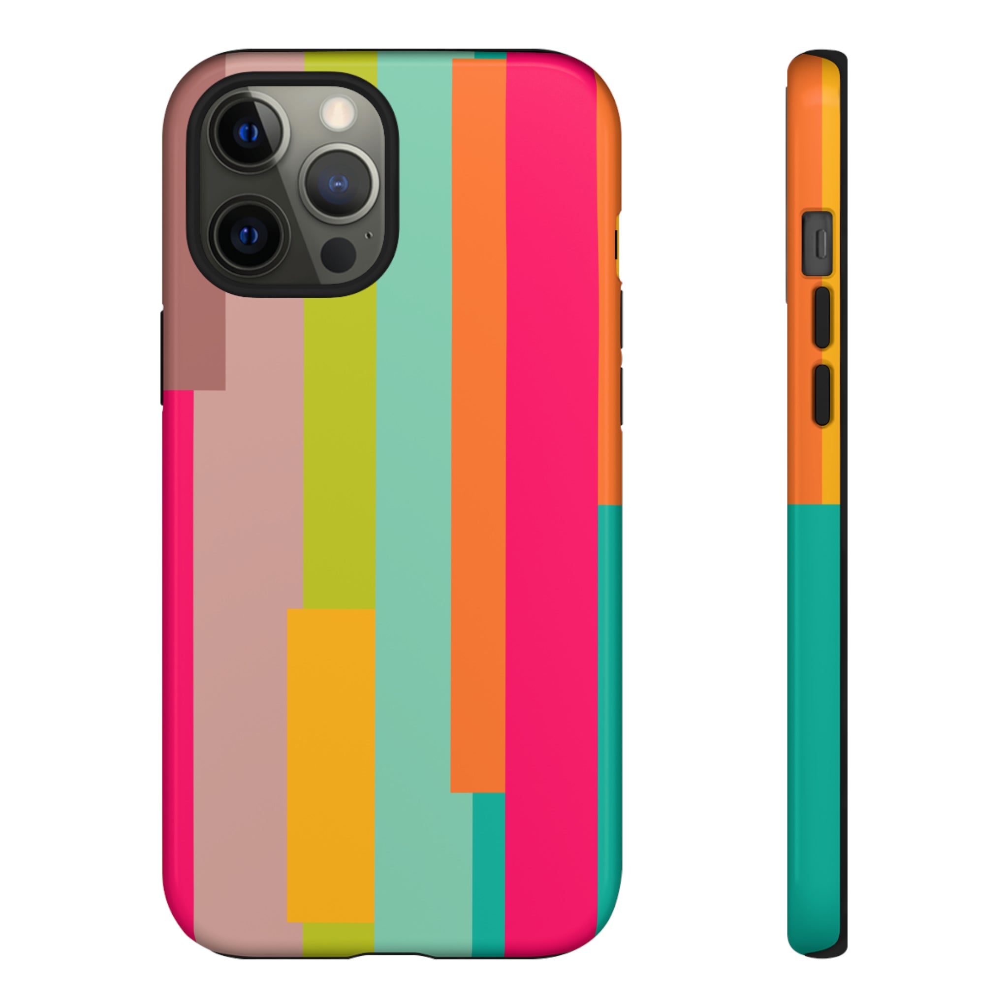 Geometrical Colorful - Protective Phone Case