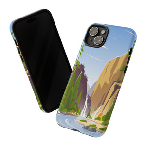 Waterfall at National Park iPhone Case (Protective)