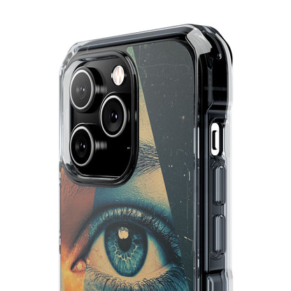 Eye Meets Mountains iPhone Case - Impact