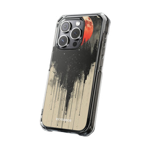 Ethereal Moonscape - Phone Case for iPhone (Clear Impact - Magnetic)