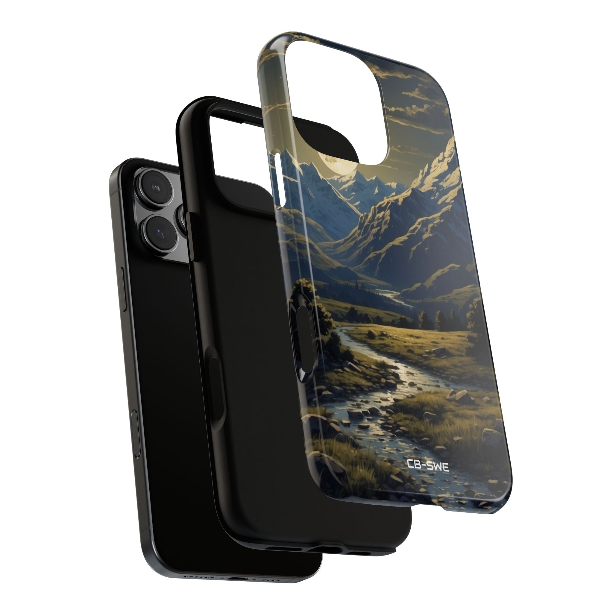 Moonlight Guides River - iPhone Case