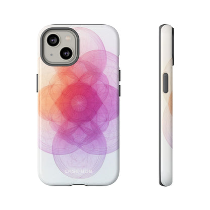 Floral Radiance iPhone 14 Case - Tough