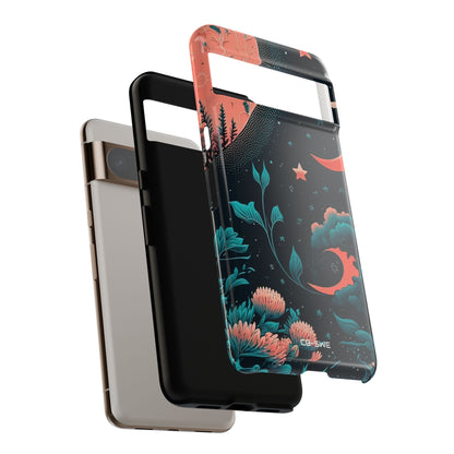 Cosmic Floral Dreams - Google Pixel Case
