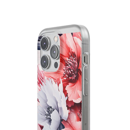 Coral Bloom iPhone 14 Pro Case - Soft