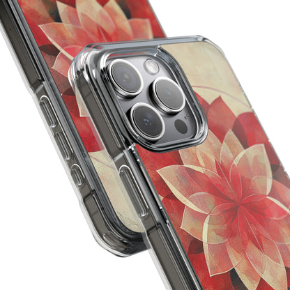 Crimson Bloom iPhone 15 Pro Max Case - Impact