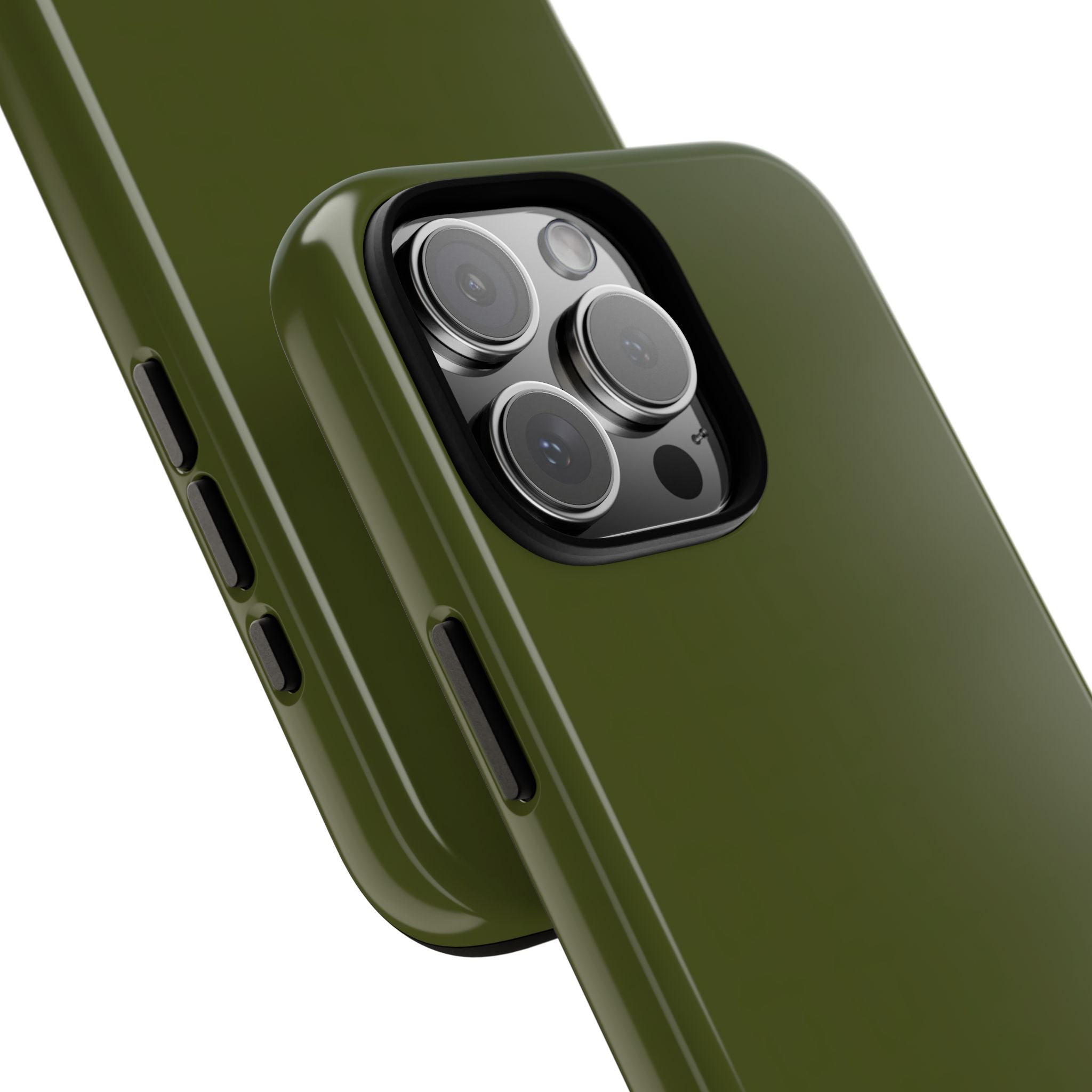 Armeegrüne iPhone-Hülle – Robust