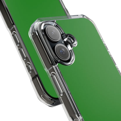 Forest Green iPhone 16 - Clear Impact Phone Case