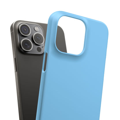 Light Sky Blue iPhone 15 - Slim Phone Case