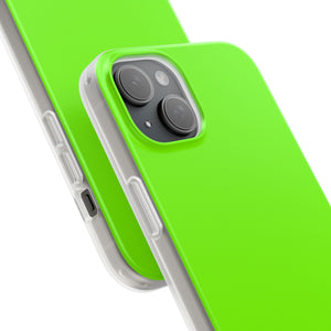 Chartreuse Grün | Handyhülle für iPhone (Flexi Case)