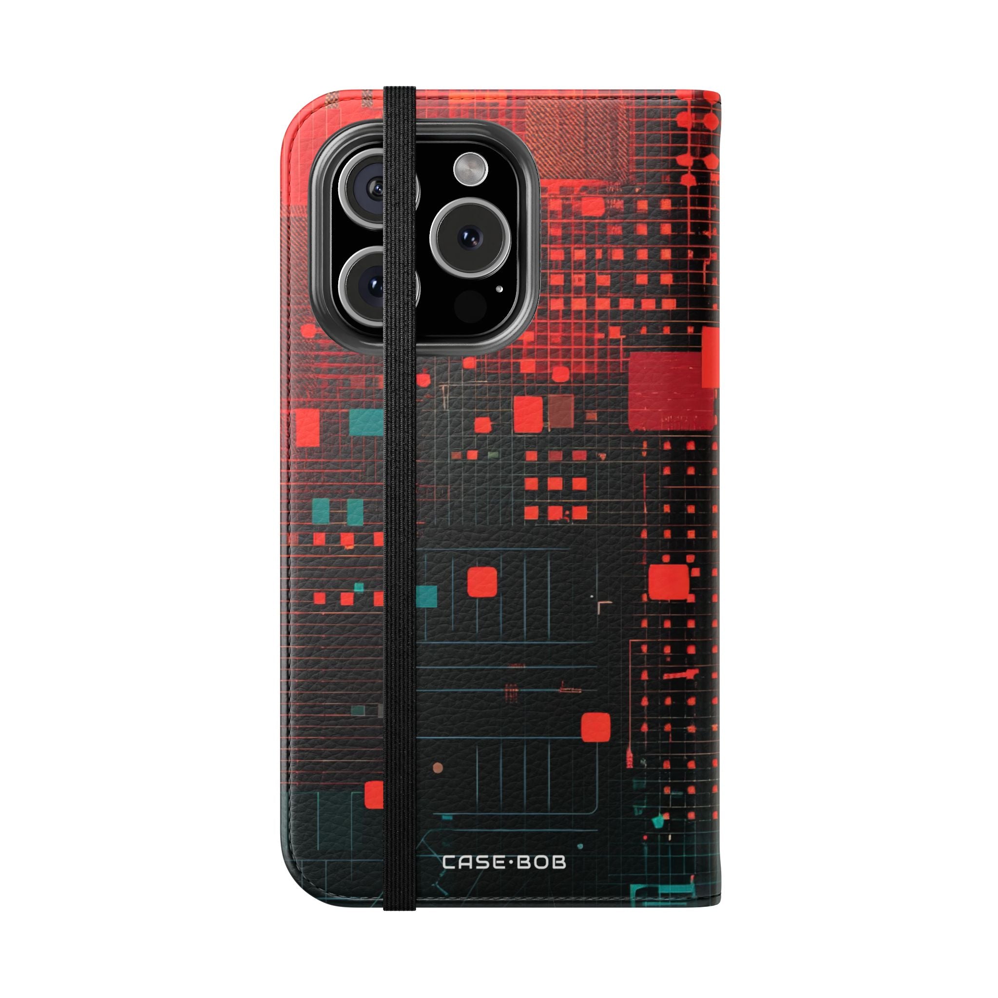 Crimson Circuit - iPhone 16 Pro Case - Wallet