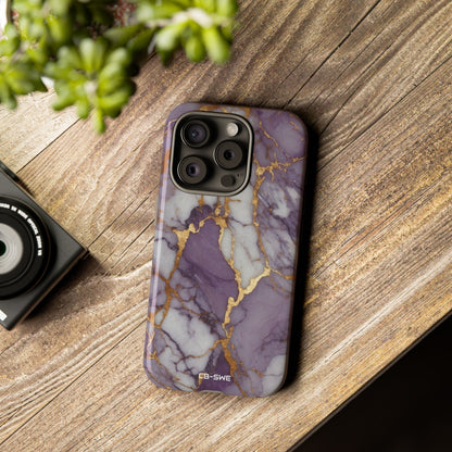 Lavender Veins Flow - iPhone Case