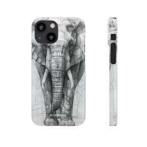 Technic Elephant | Slim Phone Case for iPhone