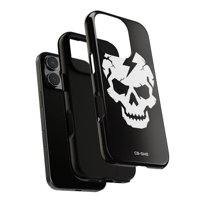 Cracked Skull Drama - iPhone Case