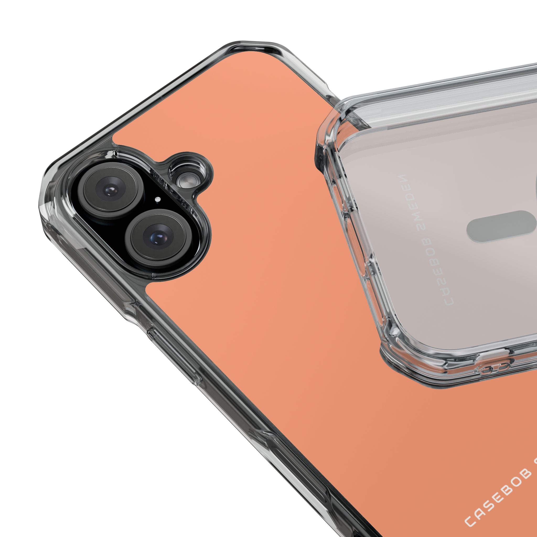 Light Salmon iPhone 16 - Clear Impact Phone Case