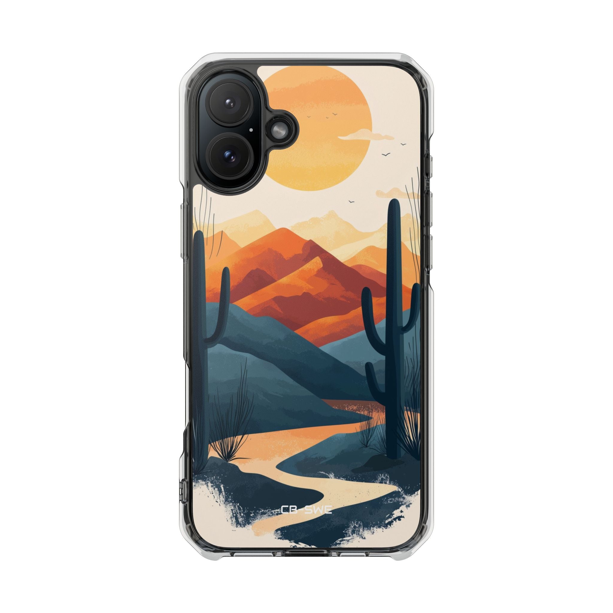 Desert Sunsets Whisper iPhone Case - Impact