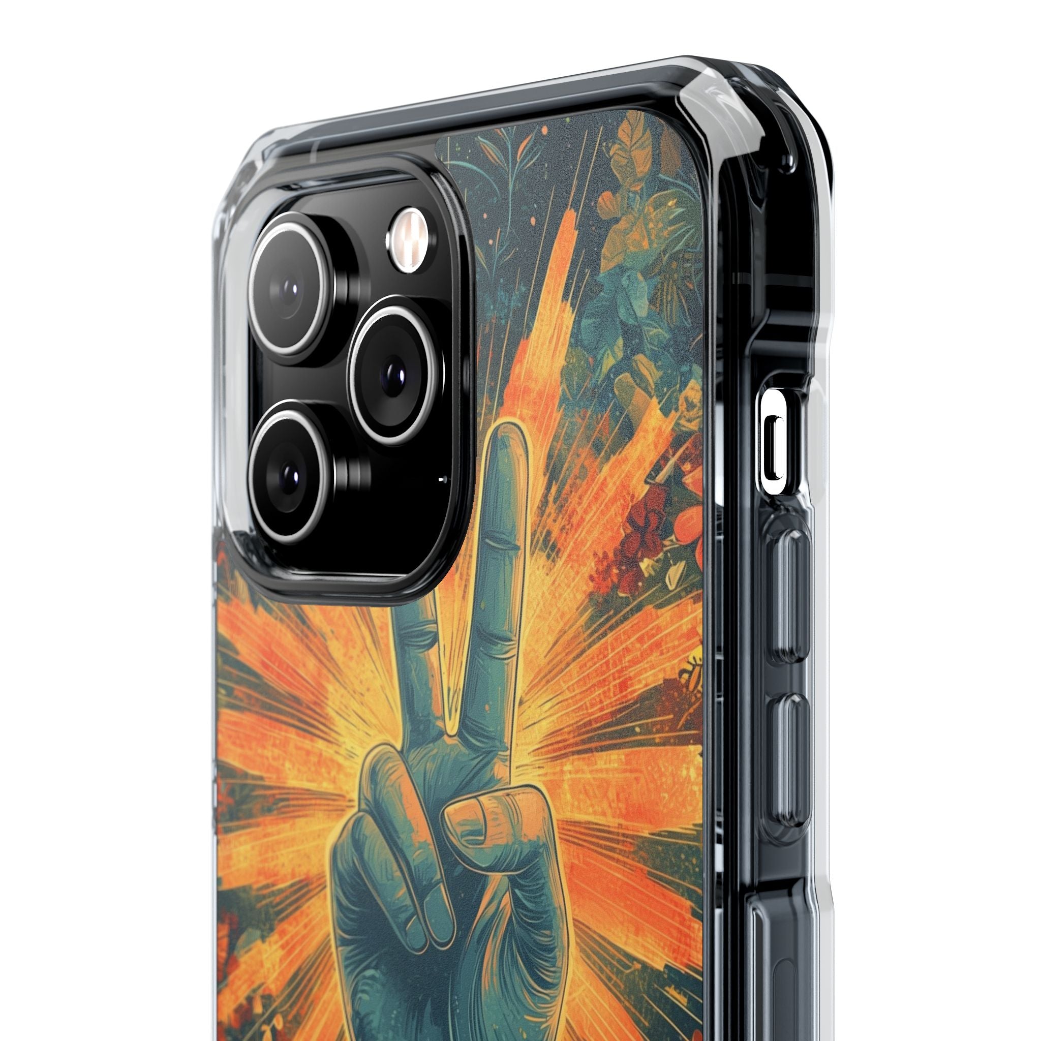Flowers Embrace Peace iPhone Case - Impact