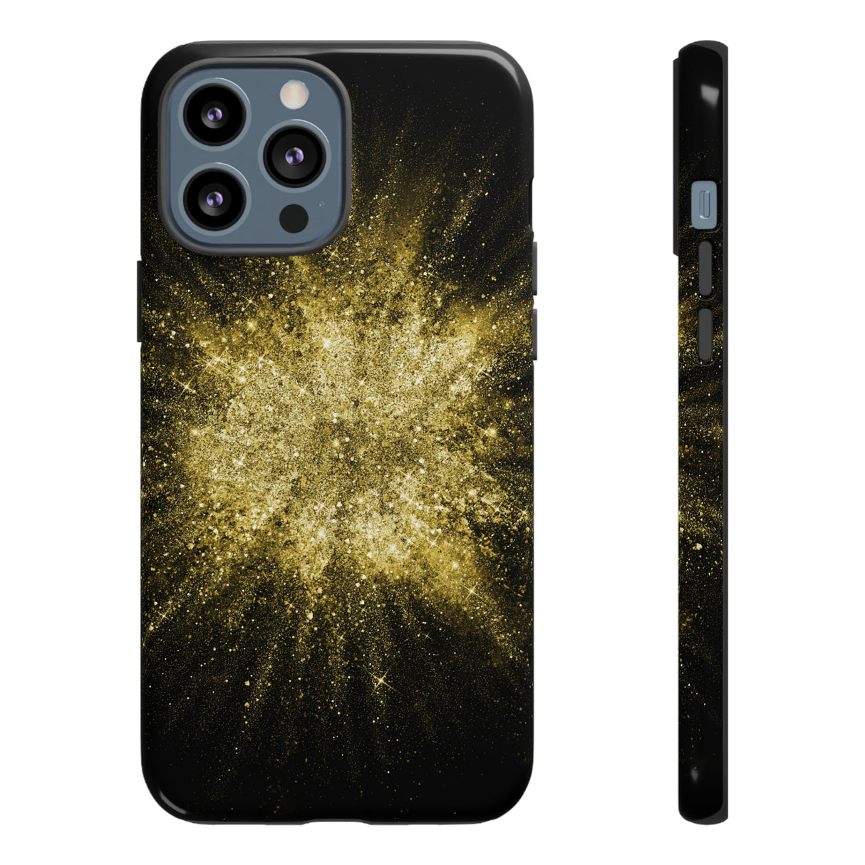 Gold Glitter Background - Protective Phone Case