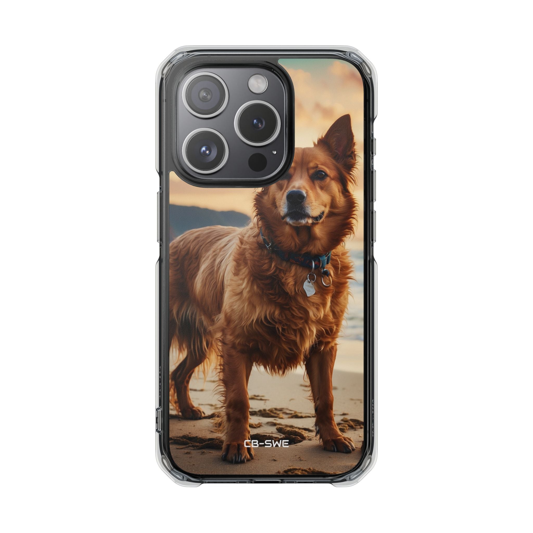 Golden Dog Plays iPhone Case - Impact