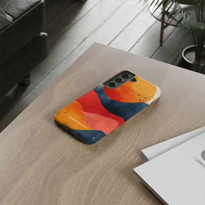 Sunburst Waves - Tough Samsung S22 Phone Case