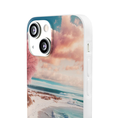 Pink Tree Breeze iPhone 13 mini Case - Soft