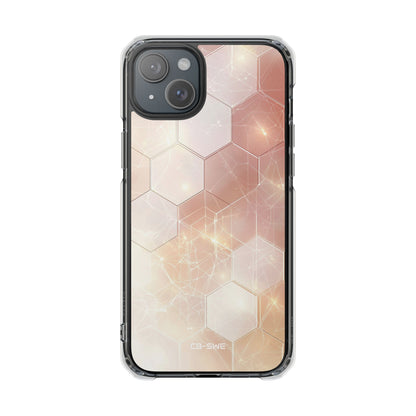 Hexagons Reflect Light iPhone Case - Impact