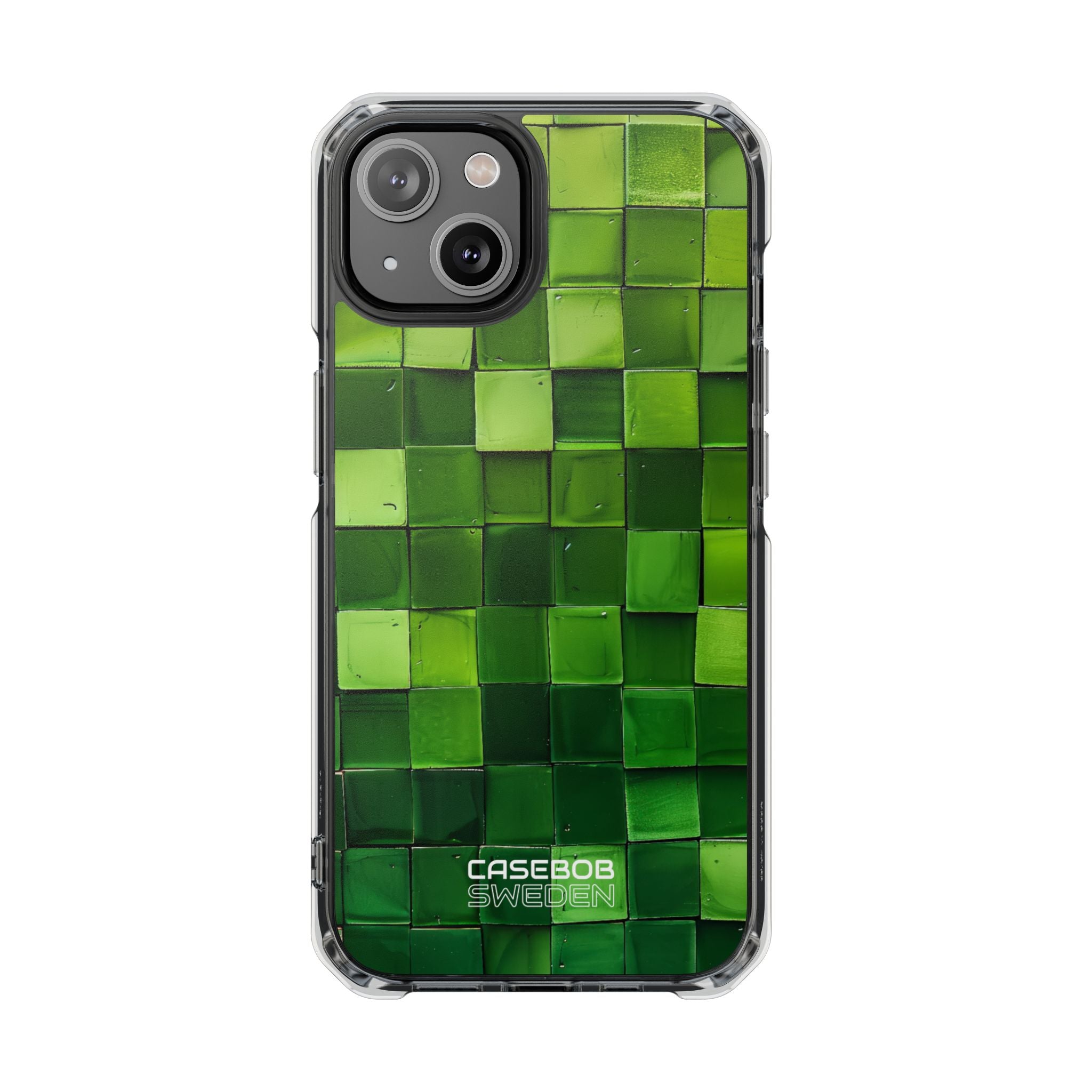Green Tile Harmony iPhone 14 - Impact Clear+