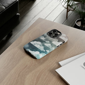 Cloud Horizon: Computing Gradient - Protective Phone Case