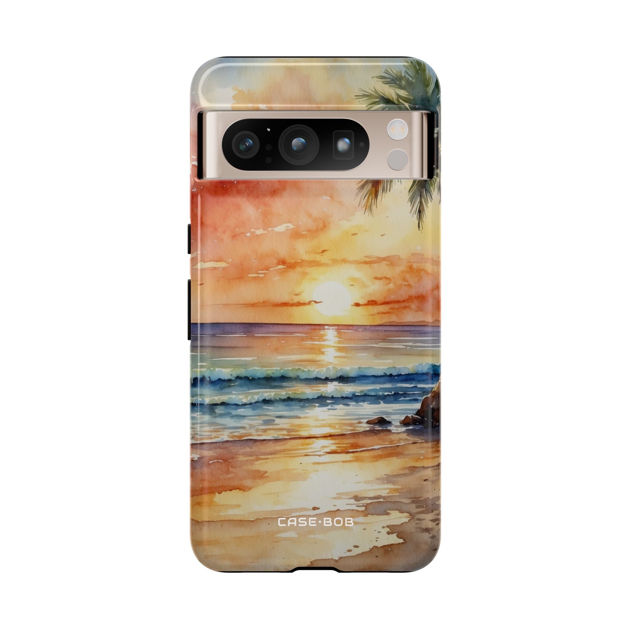 Sunset Palm Google Pixel 8 Pro Case - Tough