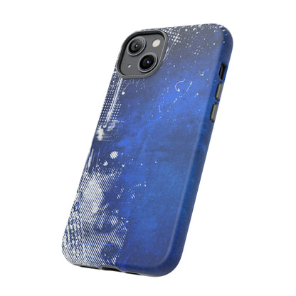 Grunge Blue - Protective Phone Case