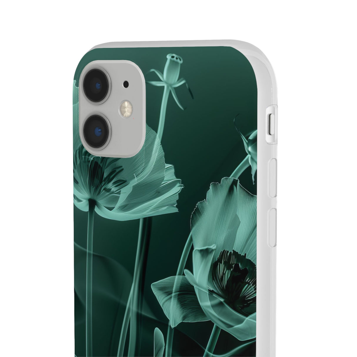 Botanische Transparenz | Flexible Handyhülle für iPhone