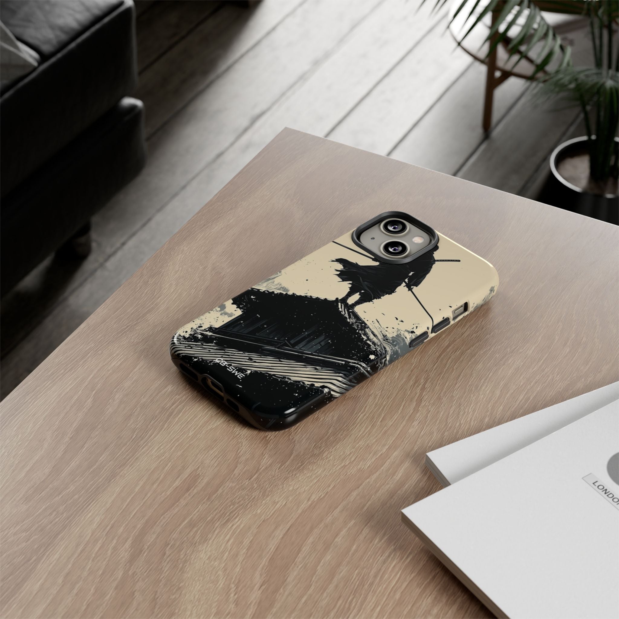 Moonlit Warrior Stands - iPhone Case