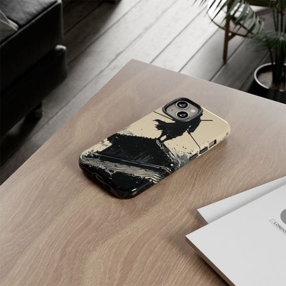 Moonlit Warrior Stands - iPhone Case