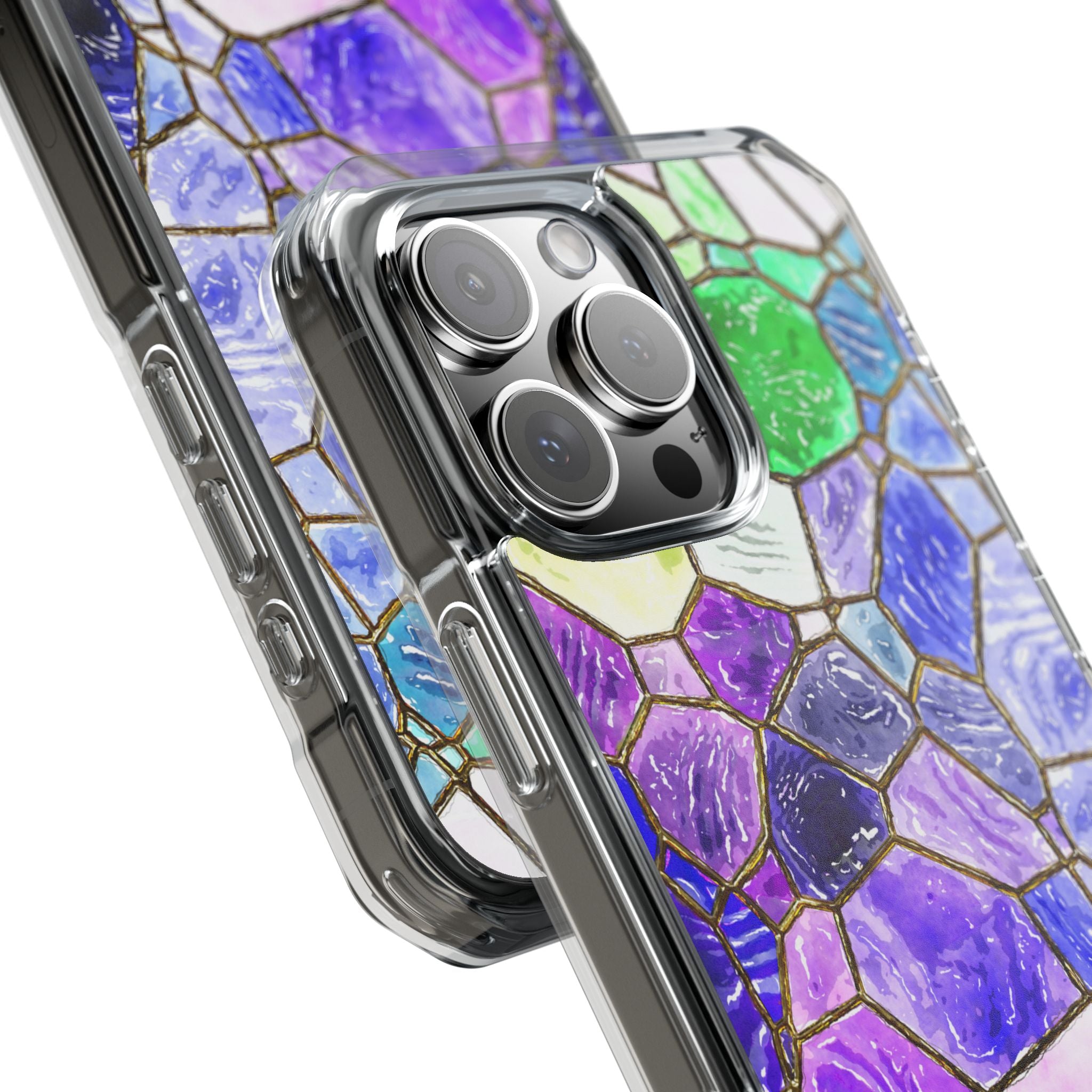 Colorful Glass Mosaic iPhone Case - Impact