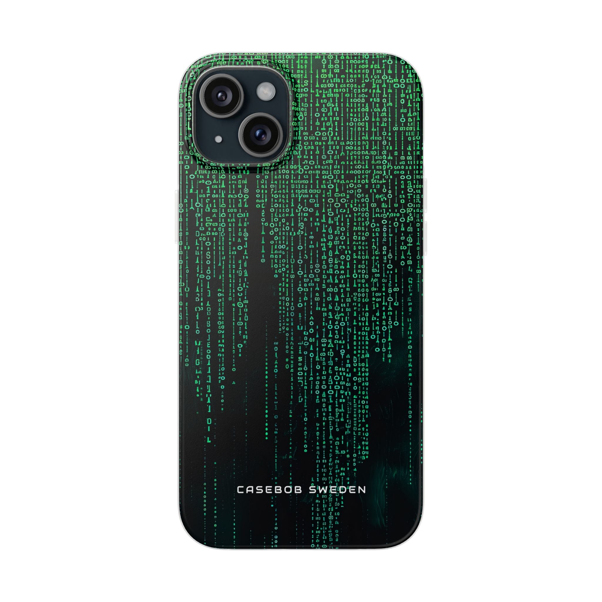 Matrix Gradient Flow iPhone 15 - Flexi Phone Case