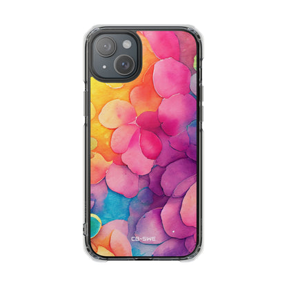 Vibrant Petal Fusion iPhone Case - Impact