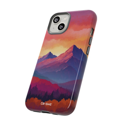 Mountain Peaks Rise - iPhone Case