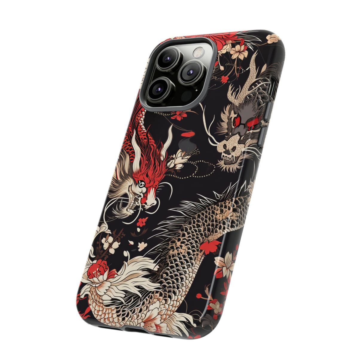 Oni Demons & Sacred Symbols - Protective Phone Case